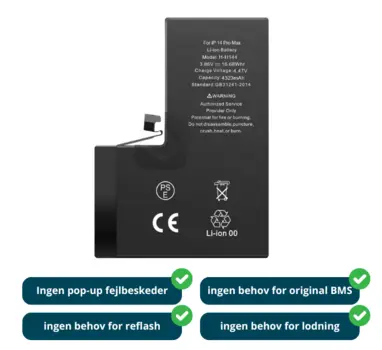 Battery for Apple iPhone 14 Pro Max (Diagnosable) (mAh 4323